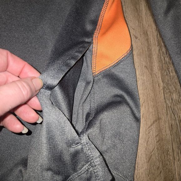 Champion 1/4 Zip OSU Oklahoma State Cowboys Gray Pullover Size Medium M - Picture 10 of 11